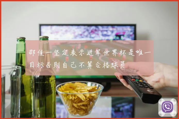 邵佳一坚定表示进军世界杯是唯一目标否则自己不算合格球员